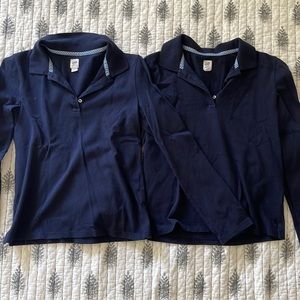Set of 2 Long Sleeve Uniform Polos